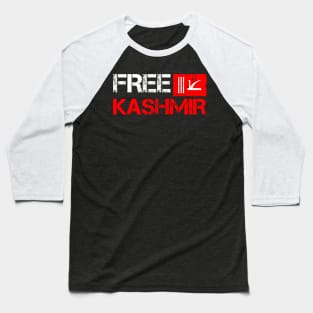 Free Kashmir - Kashmir Flag Free From This Lockdown Baseball T-Shirt